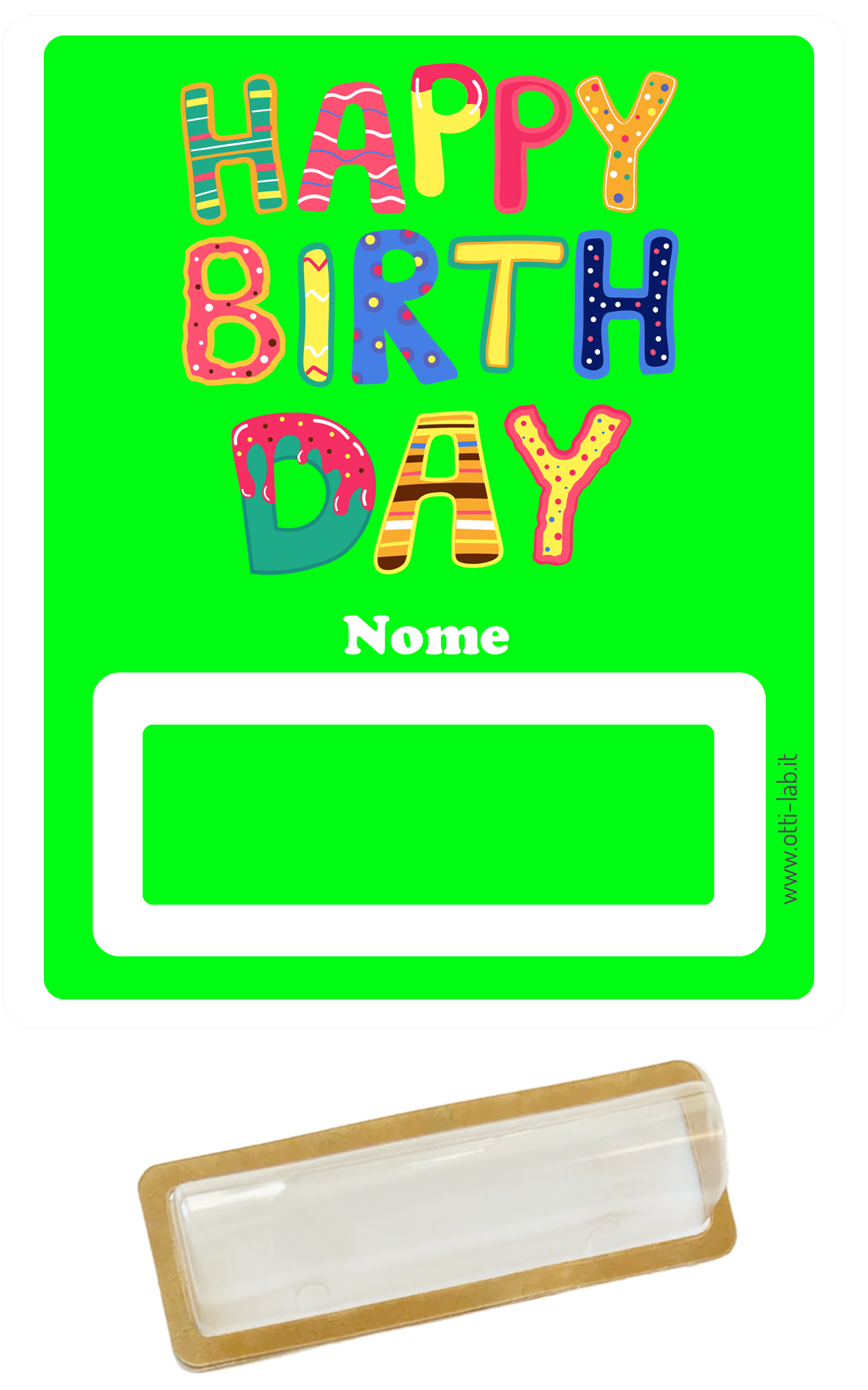 Happy Birthday con nome personalizzato