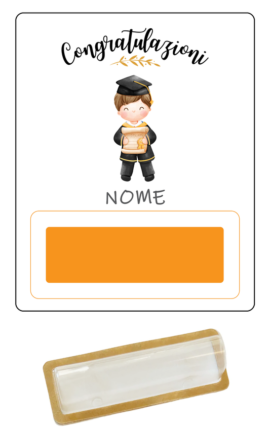 Laurea Lui con nome personalizzato