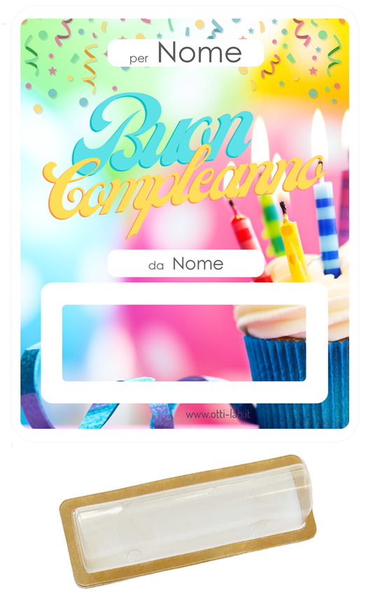 MUFFIN E CANDELINE con nome personalizzato